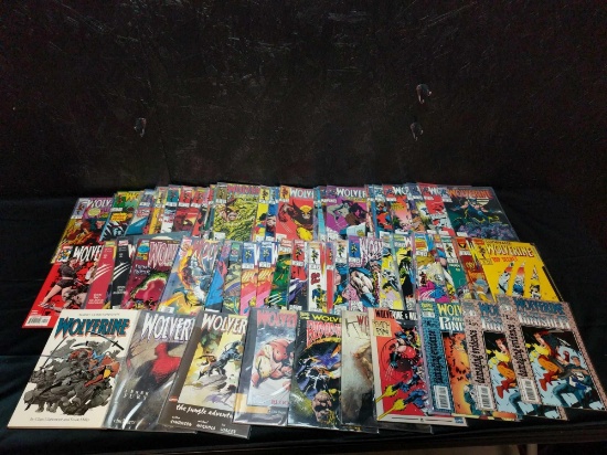 93 Wolverine comic books