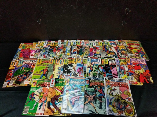105 Peter Parker The Spectacular Spider-Man comic books including king size annuals