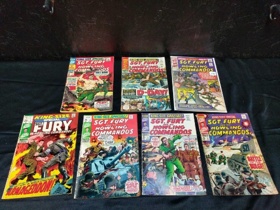 7 Sergeant Fury and his Howling Commandos -king size annual and specials