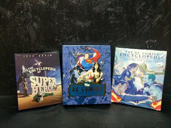 The DC Comics encyclopedia, DC Comics year by year a visual Chronicle and the Encyclopedia of superh