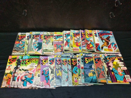 55 DC Superman comic books