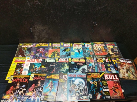 25 Marvel preview presents books - some duplicates