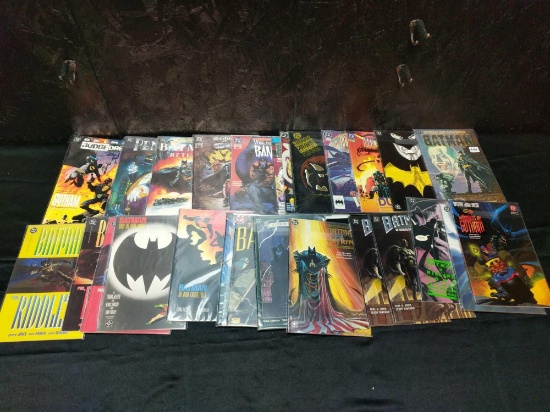 25 Batman comic books