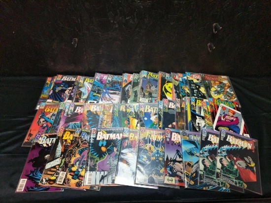 86 Batman comic books