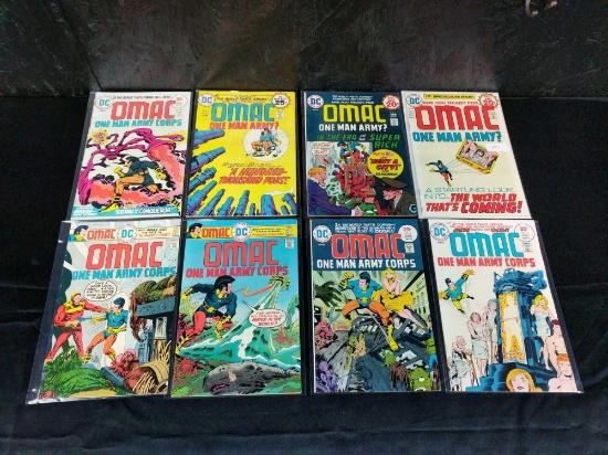 8 OMAC - one man army corps books