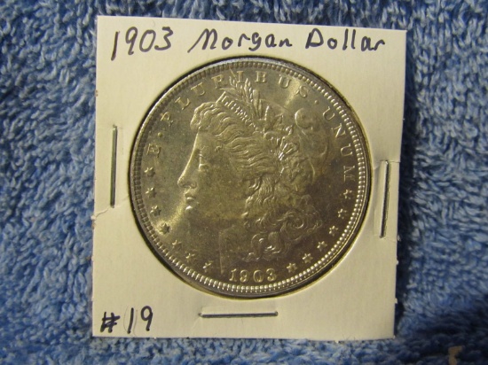 1903 MORGAN DOLLAR (NICE BETTER DATE) BU