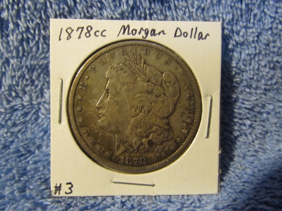 1878CC MORGAN DOLLAR VF