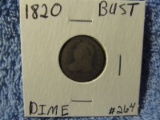 1820 BUST DIME AG