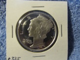 MERCURY 1-OZ. .999 SILVER ROUND