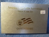 AMERICAN EAGLE 20TH. ANNIVERSARY SILVER COIN SET