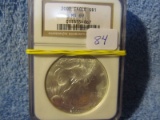 2000,01, U.S. SILVER EAGLES NGC MS69