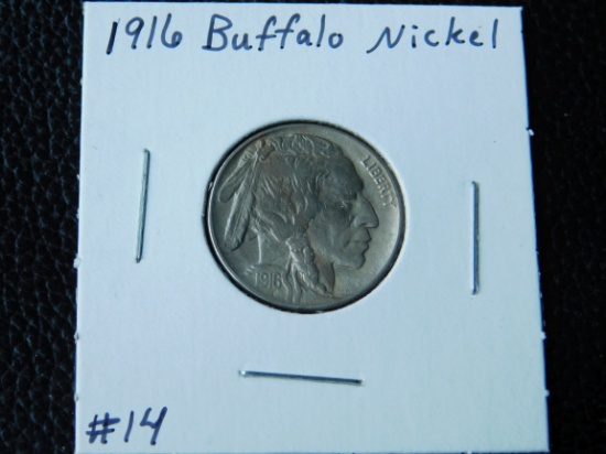 1916 BUFFALO NICKEL XF+