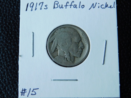 1917S BUFFALO NICKEL (A SEMI KEY) G