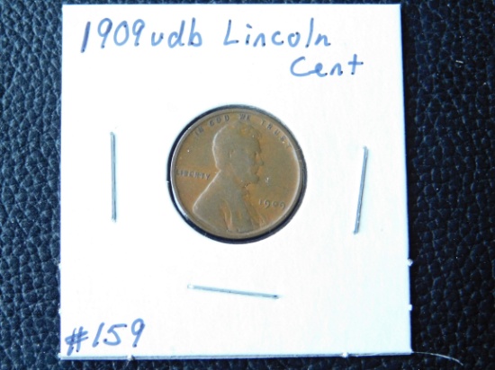 1909VDB LINCOLN CENT F