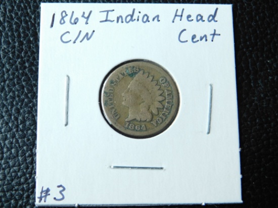 1864 C/N INDIAN HEAD CENT G