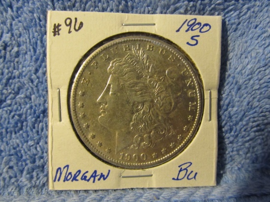 1900S MORGAN DOLLAR BU