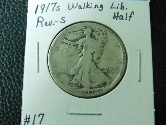 1917S WALKING LIBERTY HALF G