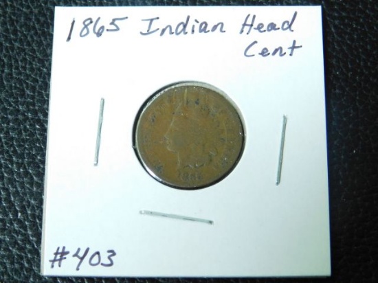 1865 INDIAN HEAD CENT G