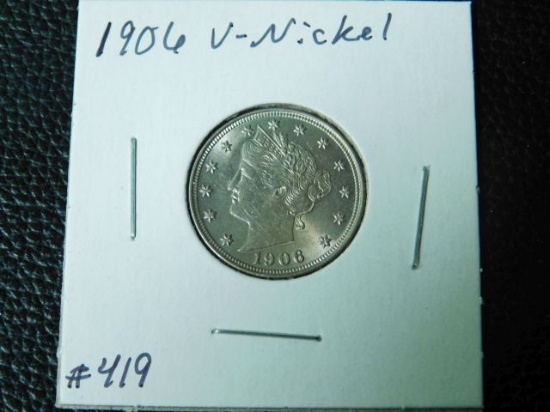 1906 V-NICKEL BU