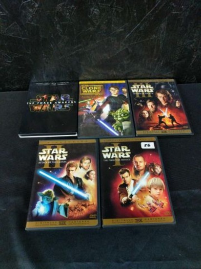 5 Star Wars DVD collection