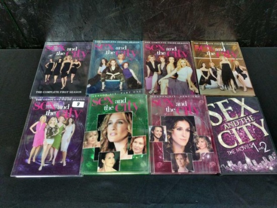 Sex and the City DVDs - Seasons 1-6  and the movies one and two