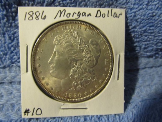 1886 MORGAN DOLLAR BU