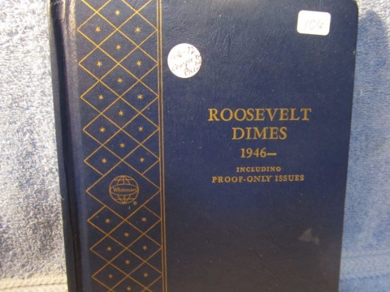 1946-1972 ROOSEVELT DIMES COMPLETE BU & PROOF