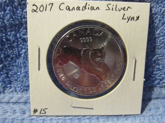 2017 CANADIAN SILVER LYNX BU