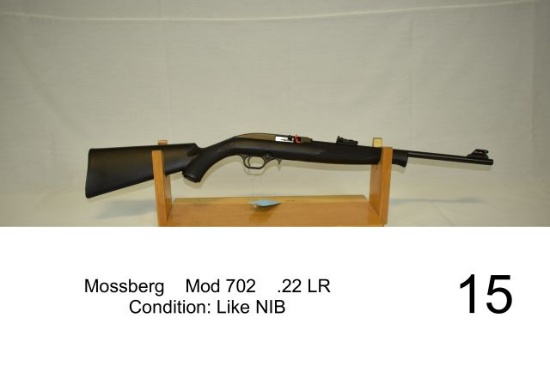 Mossberg    Mod 702    .22 LR    Condition: Like NIB