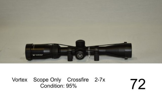 Vortex    Scope Only    Crossfire    2-7x    Condition: 95%