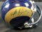 Marshall Faulk St. Louis Rams Signed Mini Helmet