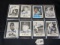 Lot of 8 Hall of Famer All-Time Greats-Type Auto'd Cards