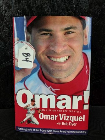 Omar Vizquel Signed Autobiography