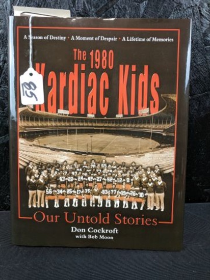 Cleveland Browns "1980 Kardiac Kids" Don Cockroft Signed