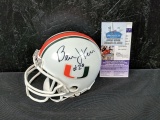 Bernie Kosar Signed University of Miami Mini Helmet JSA
