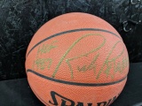 Rick Barry Signed NBA Spalding Basketball
