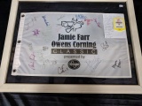 2005 Jamie Farr Golf Classic Autographed Flag