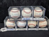 New York Yankees Legends Baseball Lot of 7