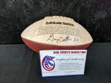 Gary Collins Signed Cleveland Browns Football