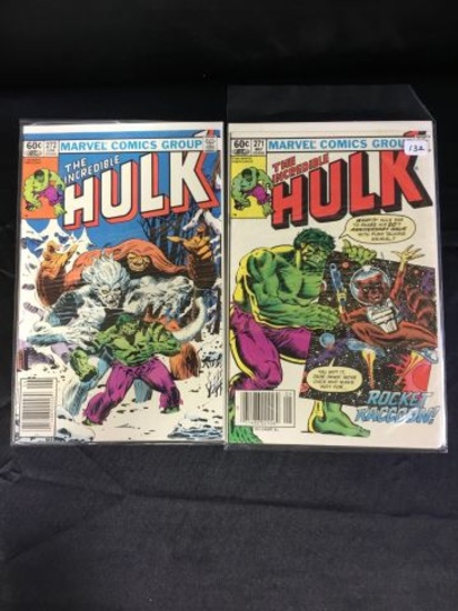 The Incredible Hulk comic books, issues 271 and 272