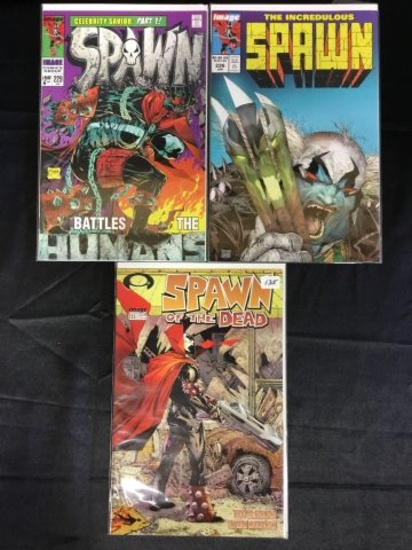 6 spawn comic books