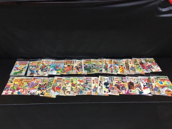 54 marvel team up Spiderman comic books