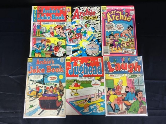 6 Archie & Jughead comic books