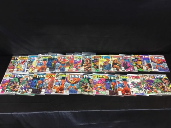 30 The Thing comic books