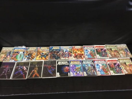 21 The Avengers Comic books