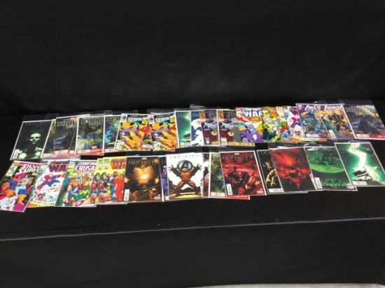 36 misc comic books