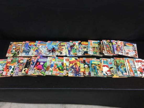 65 misc comic books