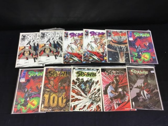 11 issues of Spawn