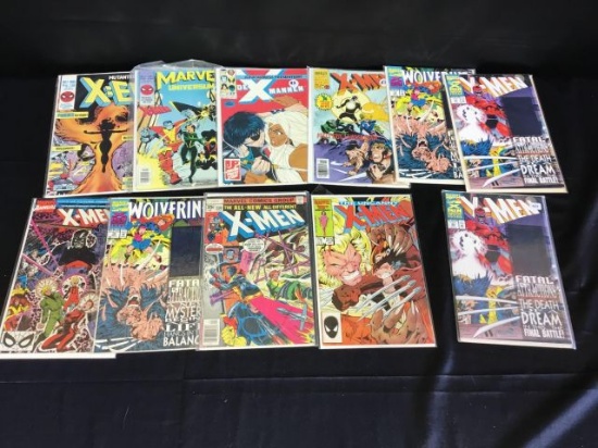 11 X-Men comic books