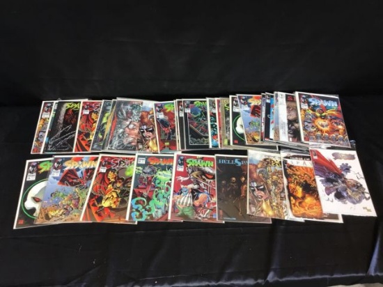122 Spawn comic books